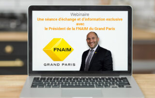 Echange privilégié avec le Président de la FNAIM du Grand Paris, Olivier PRINCIVALLE.